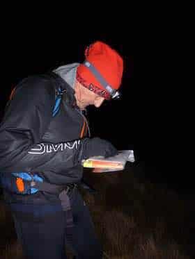 Night orienteering event